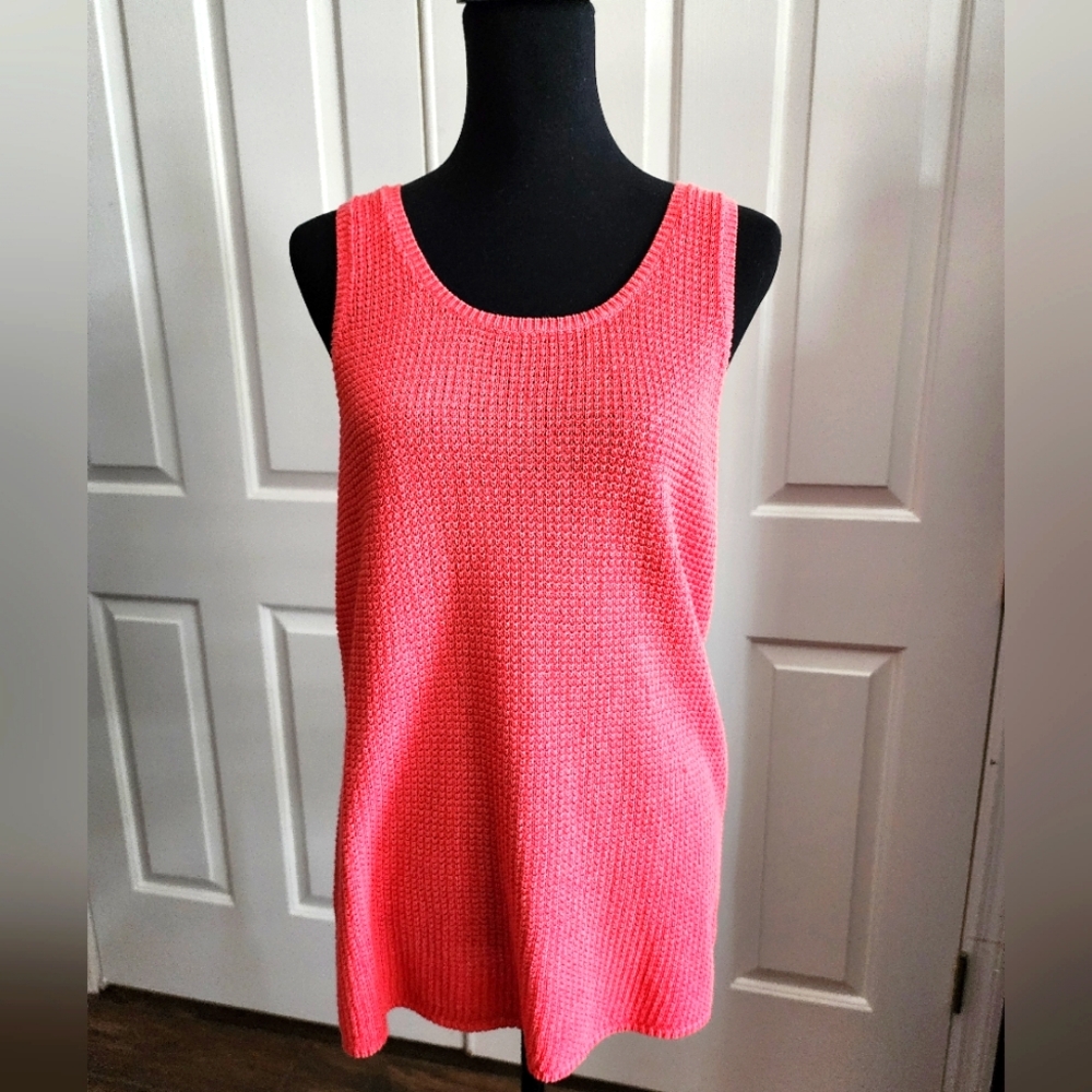 Chicos ribbed tank top